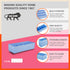 Stomo Dori Multi-Purpose Stackable Drawer Organizer For Home | Sky Blue - Set of 16